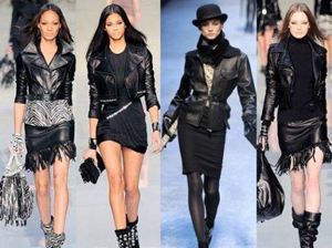 Как правильно носить вещи из кожи