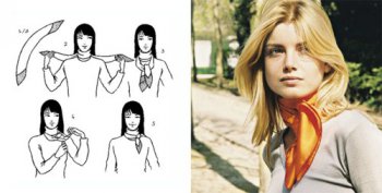 Как можно носить шейные платки