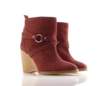 С чем носить ботильоны на танкетке