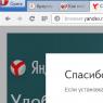 Der Yandex-Browser wird nicht installiert